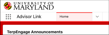 Current application indicator
